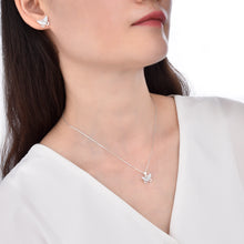 Cargar imagen en el visor de la galería, Juego de Mariposa con Circones en Plata 925