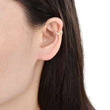 Cargar imagen en el visor de la galería, Zarcillos de Presión Zig-Zag (Ear-Cuff) Plata 925 (1 Pieza)
