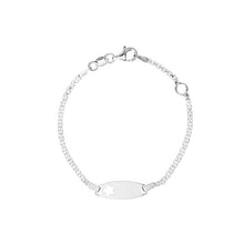 Cargar imagen en el visor de la galería, Esclava de Bebé Tejido Chino Con Estrella en Plata 925