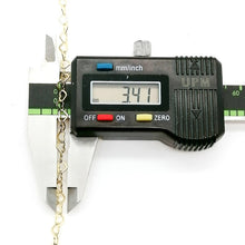 Cargar imagen en el visor de la galería, Cadena de Corazones de Plata 925 con Baño de Oro