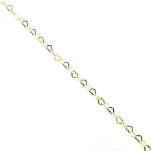 Cargar imagen en el visor de la galería, Pulsera de Dama de Corazones en Plata 925