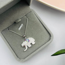Cargar imagen en el visor de la galería, Cadena con Dije de Elefante en Plata 925
