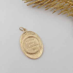 Medalla de San Miguel Arcángel en Oro 18k