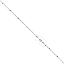 Cargar imagen en el visor de la galería, Cadena Forzantina con Pepitas 2.5mm en Plata 925
