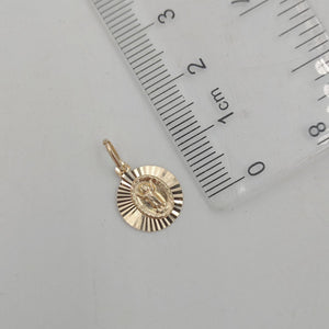 Cadena con Medalla Divino Niño Diamantada en Oro 18k