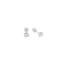 Cargar imagen en el visor de la galería, Abridores Tipo Rosca Cuadrados 3x3mm en Plata 925
