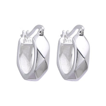 Cargar imagen en el visor de la galería, Argollas Cierre Italiano Lisas 16mm en Plata 925
