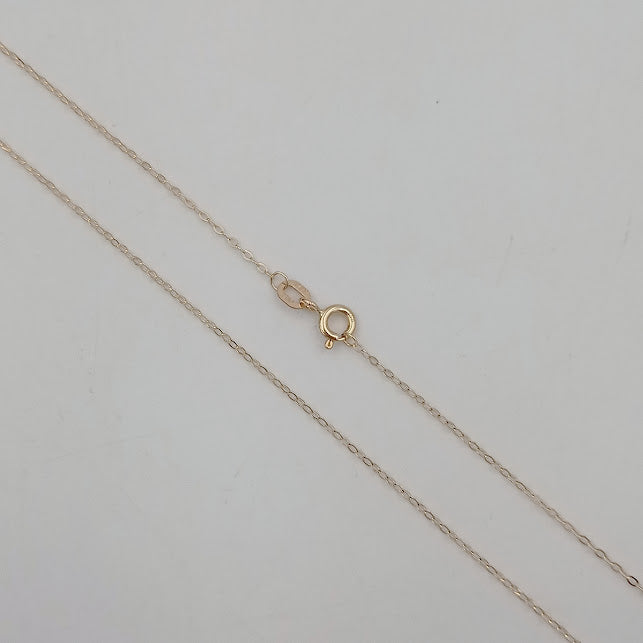 Cadena Forzantina Ovalada en Oro 18k