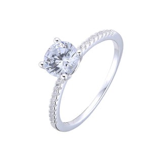 Anillo Compromiso Modelo Remi Plata 925