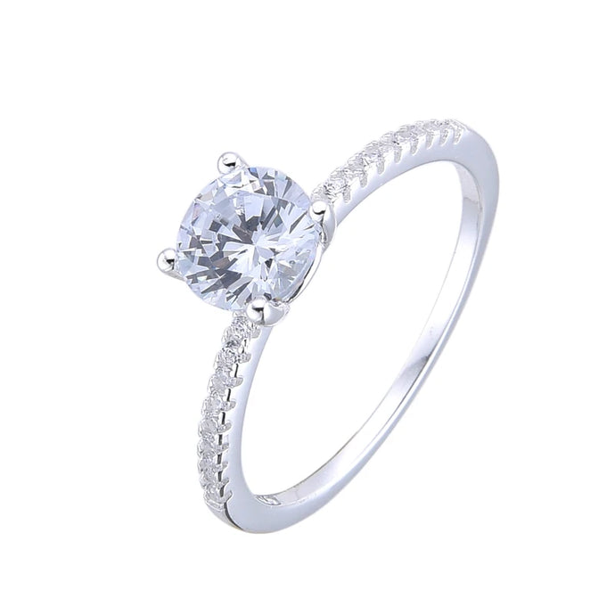 Anillo Compromiso Modelo Remi Plata 925