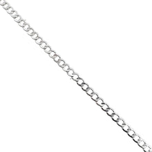 Cargar imagen en el visor de la galería, Cadena Barbada Modelo Giorgio en Plata 925
