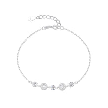 Cargar imagen en el visor de la galería, Pulsera de Puntos de Luz en Plata 925
