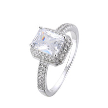 Cargar imagen en el visor de la galería, Anillo Compromiso Modelo Zoe Plata 925

