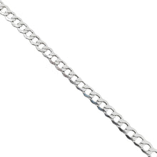 Cargar imagen en el visor de la galería, Cadena Barbada de Caballero Modelo Cris en Plata 925
