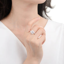 Cargar imagen en el visor de la galería, Anillo Compromiso Modelo Zoe Plata 925
