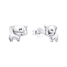Cargar imagen en el visor de la galería, Zarcillos de Elefante en Plata 925
