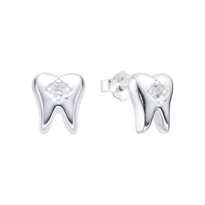 Zarcillos de Muelita en Plata 925