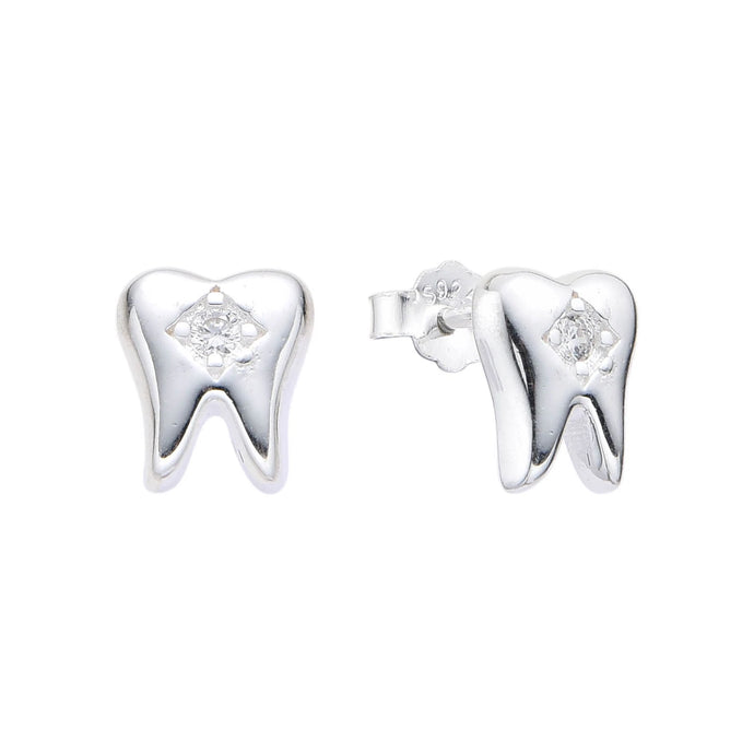 Zarcillos de Muelita en Plata 925
