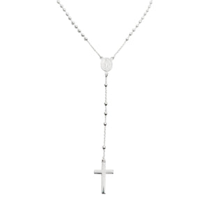 Rosario 60cm Virgen de La Milagrosa 2.5mm Plata 925