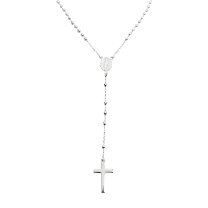 Rosario 60cm Virgen de La Milagrosa 2.5mm Plata 925