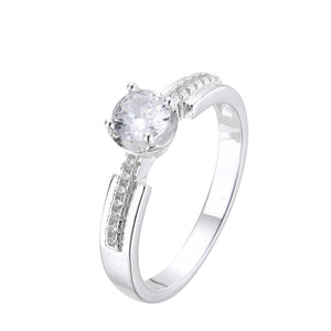 Anillo Compromiso Modelo Sarah Plata 925