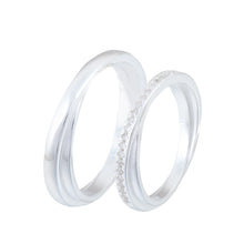 Cargar imagen en el visor de la galería, Anillos de Matrimonio Modelo Lisa en Plata 925
