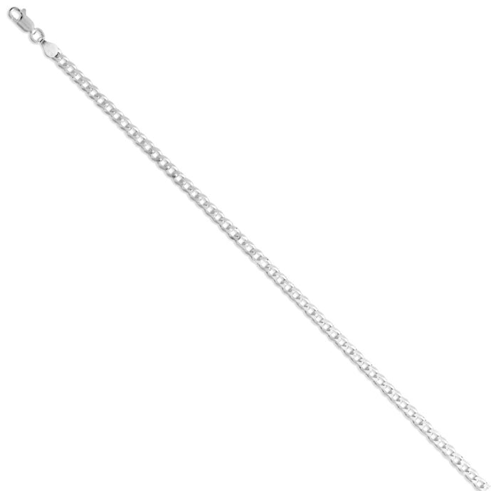 Cadena Barbada de Caballero Modelo Enzo en Plata 925