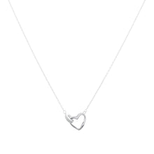 Cargar imagen en el visor de la galería, Gargantilla de Corazón y Aro en Plata 925
