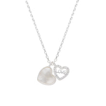 Cargar imagen en el visor de la galería, Gargantilla de Corazones LOVE en Plata 925
