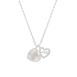 Gargantilla de Corazones LOVE en Plata 925