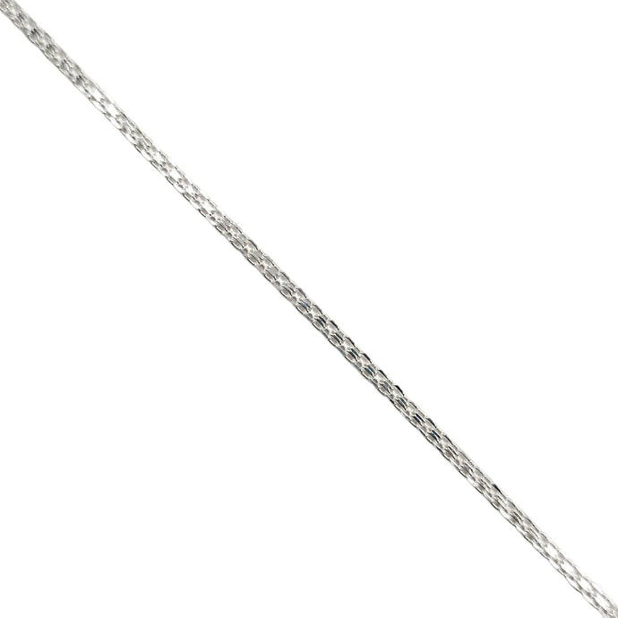 Cadena Tejido Chino de Dama en Plata 925