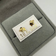 Cargar imagen en el visor de la galería, Zarcillos de Rosca Italiano de Serpiente en Oro 18k
