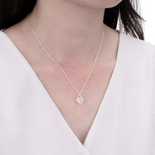 Cargar imagen en el visor de la galería, Gargantilla de Corazón en forma de Candado en Plata 925
