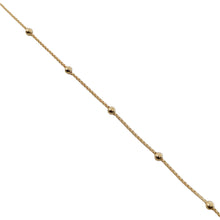 Cargar imagen en el visor de la galería, Cadena Veneciana con Bolitas 2.5mm con Baño de Oro en Plata 925

