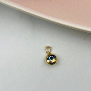 Dije de Ojo Turco en Oro 18k