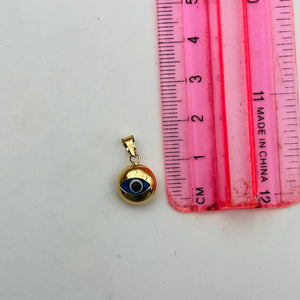 Dije de Ojo Turco en Oro 18k