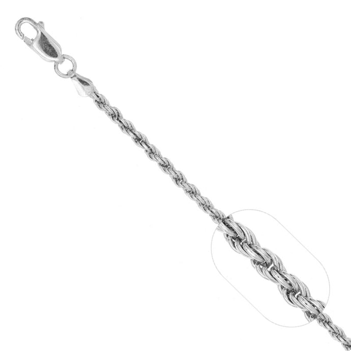Cadena Cordón de Caballero en Plata 925