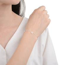 Cargar imagen en el visor de la galería, Pulsera de Estrellas con Circones en Plata 925
