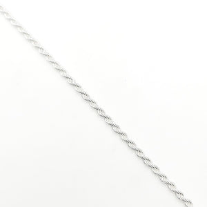 Cadena Cordón de Caballero en Plata 925