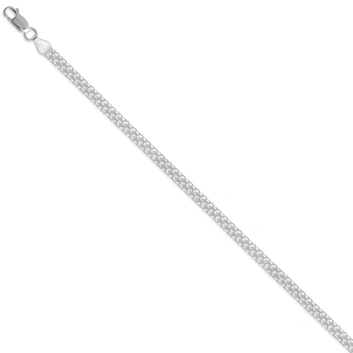 Pulsera de Caballero Tejido Chino en Plata 925