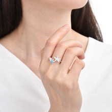 Cargar imagen en el visor de la galería, Anillo Ajustable de Tortuga y Estrella de Mar en Plata 925
