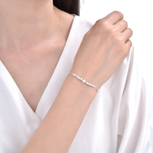 Cargar imagen en el visor de la galería, Pulsera de Estrella y Bolitas en Plata 925
