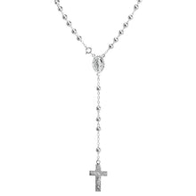Cargar imagen en el visor de la galería, Rosario 65cm Virgen de La Milagrosa 5mm Plata 925
