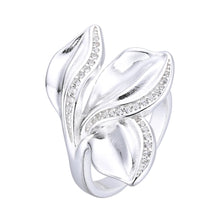 Cargar imagen en el visor de la galería, Anillo de Hoja en Plata 925
