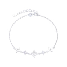 Cargar imagen en el visor de la galería, Pulsera de Flores LV Plata 925
