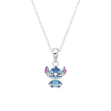 Cargar imagen en el visor de la galería, Gargantilla de Stitch Esmaltado en Plata 925
