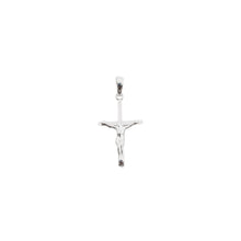 Cargar imagen en el visor de la galería, Cadena con Dije de Cristo 25x15mm en Plata 925
