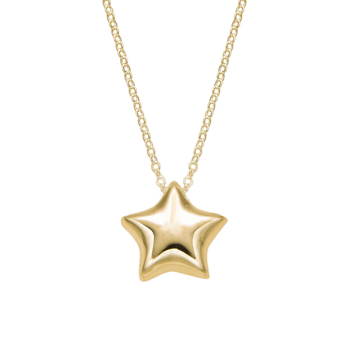 Gargantilla de Estrellas en Plata 925 con Baño de Oro