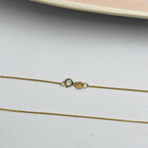 Cadena Espiga en Oro 18k