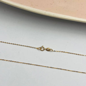Cadena Forzantina Ovalada Rosa en Oro 18k